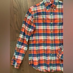 Ralph Lauren Plaid Button Down SZ M